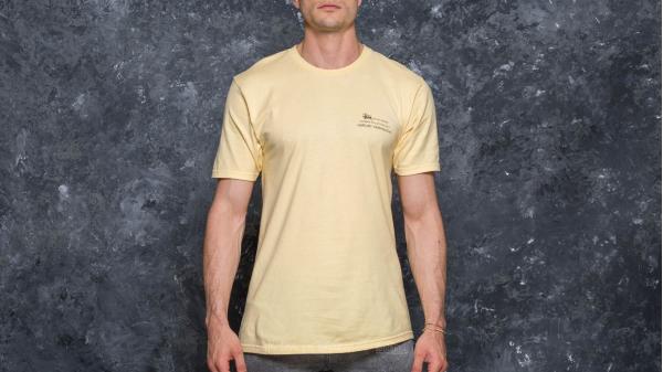 Stüssy Harumi Yamaguchi Nude Tee Pale Yellow