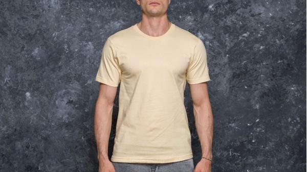 Undefeated 5 Strike Felt Patch Tee Tan