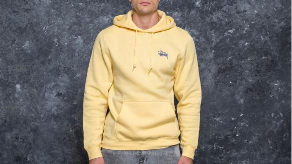 Stüssy Basic Stüssy Hood Pale Yellow