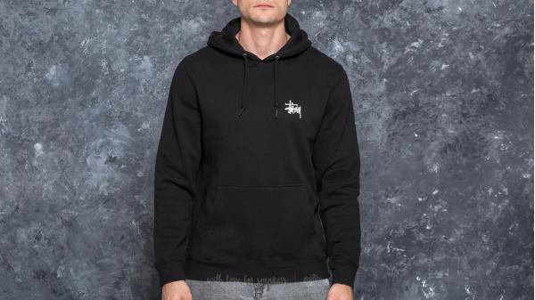 Stüssy Basic Stüssy Hood Black