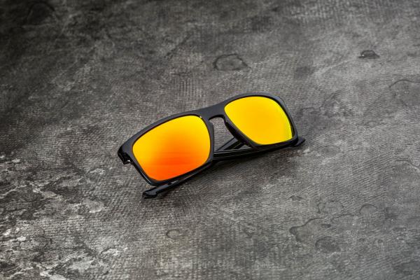 Oakley Sliver Valentino Rossi Polished Black/ Fire Iridium