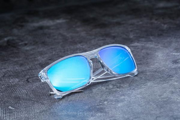 Oakley Sliver Polished Clear/ Sapphire Iridium