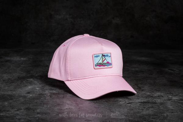 Pink Dolphin Portrait Snapback Pink