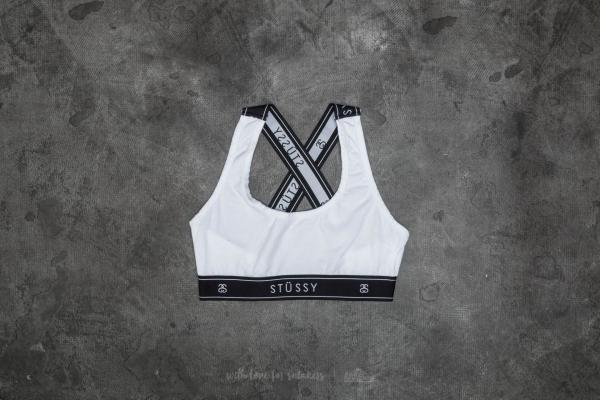 Stüssy Cross Back Crop White