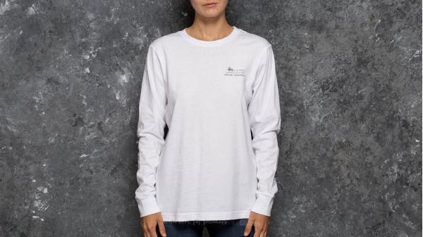 Stüssy Harumi Nude Longsleeve Tee White