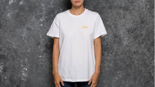 Stüssy Champion Boyfriend Tee White