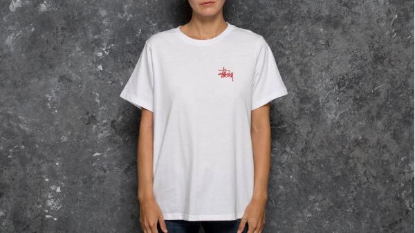 Stüssy Basic Boyfriend Tee White