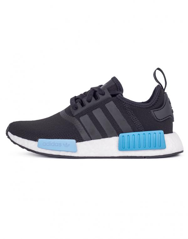 Sneakers - tenisky Adidas Originals NMD R1 Core Black / Core Black / Icey Blue