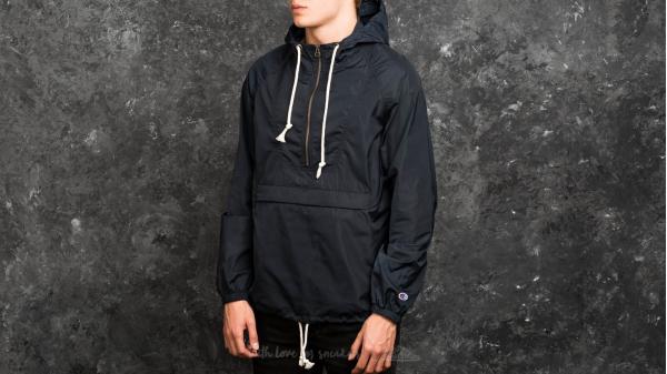 Champion Pop Over Windrunner Jacket Navy