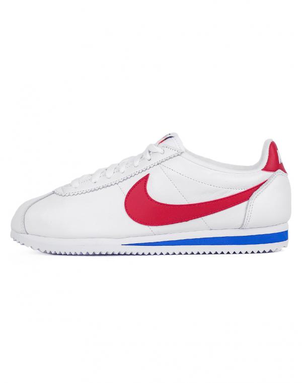 Sneakers - tenisky Nike Classic Cortez Premium White / Varsity Red - Varsity Royal
