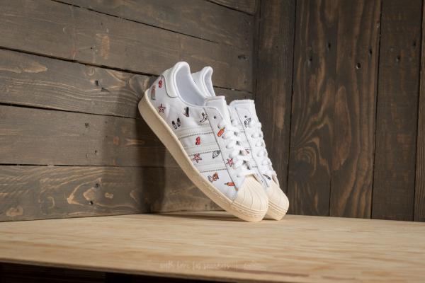 adidas Superstar 80s W Ftw White/ Ftw White/ Off White
