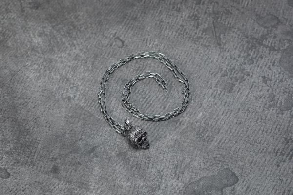 Rebel Heritage Bones Necklace Black
