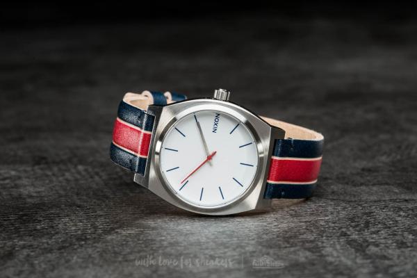 Nixon Time Teller White/ Stripes
