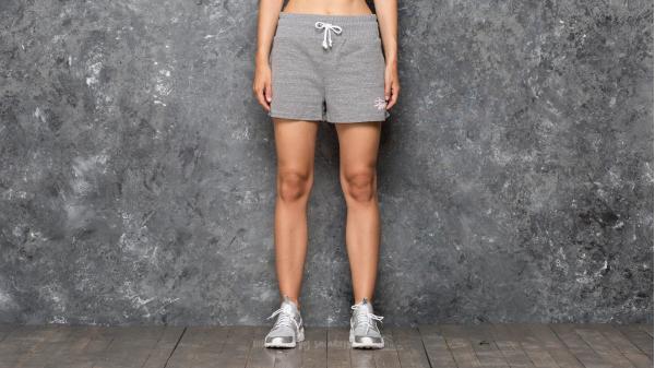Stüssy Puff Stock Gym Short Grey Heather