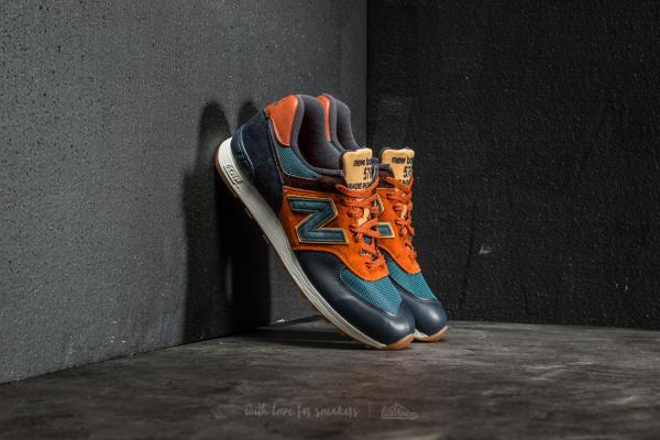 New Balance 576 Dark Blue/ Brown / Ochre