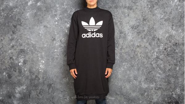adidas Trefoil Crew Dress Black