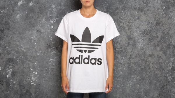 adidas Big Trefoil Tee White