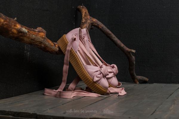 Puma Fenty Bow Creeper Sandal Silver Pink-Pink-Oatmeal