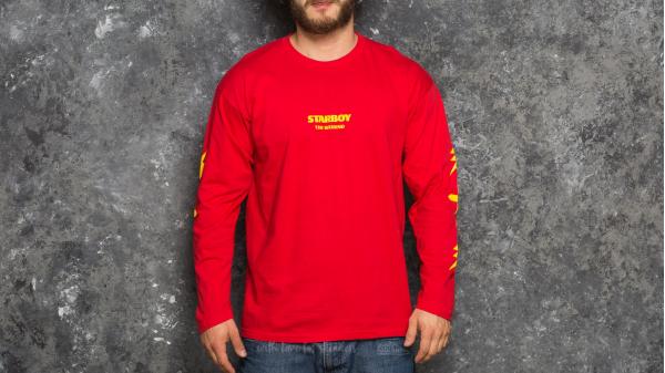 The Weeknd Symbols Longsleeve Tee Red