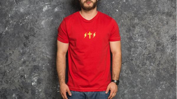 The Weeknd Symbols Shortsleeve Tee Red
