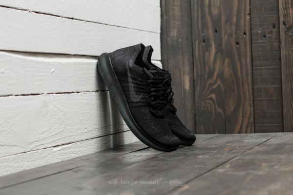 Nike Wmns Free RN Flyknit 2017 Black/ Anthracite-Anthracite
