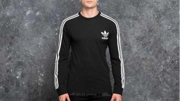 adidas Longsleeve Pique Tee Black