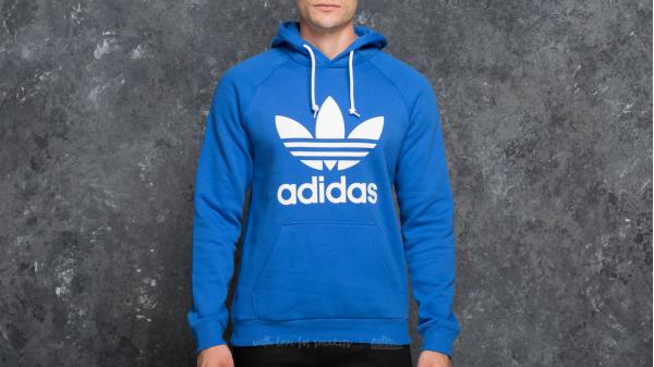 adidas Trefoil Hoody Blue