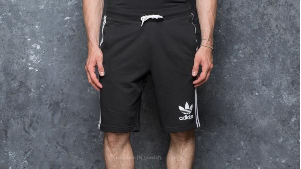 adidas 3 Striped Short Black