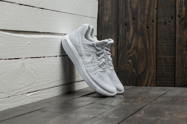 Nike Lunarepic Low Flyknit 2 W White/ White-Pure Platinum