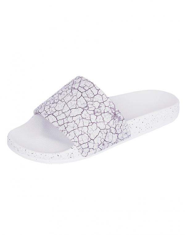 Slydes Binz Crackled White 45
