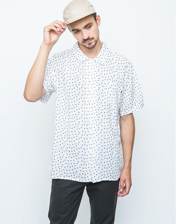 Košile Obey Bryson Woven White Multi