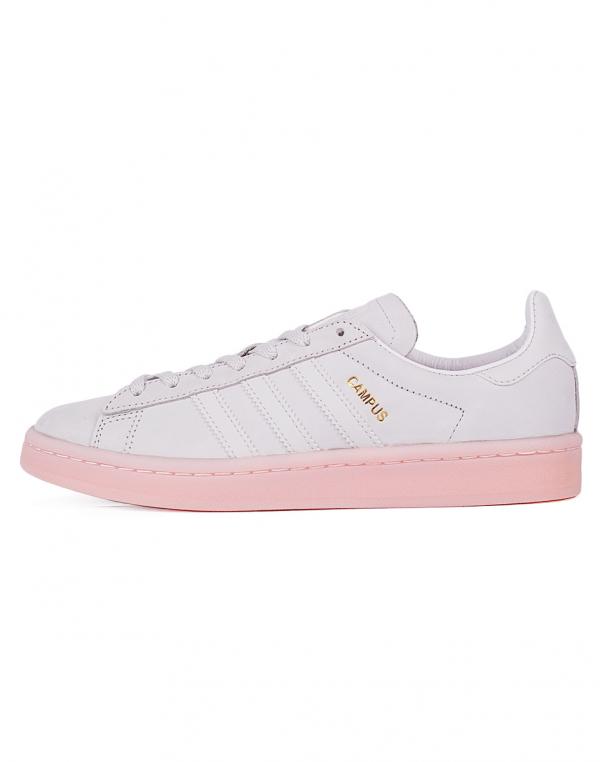 Sneakers - tenisky Adidas Originals Campus Crystal White / Crystal White / Icey Pink