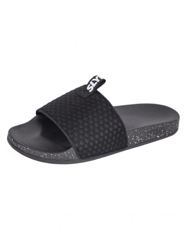 Pantofle Slydes Cruz Mesh Black