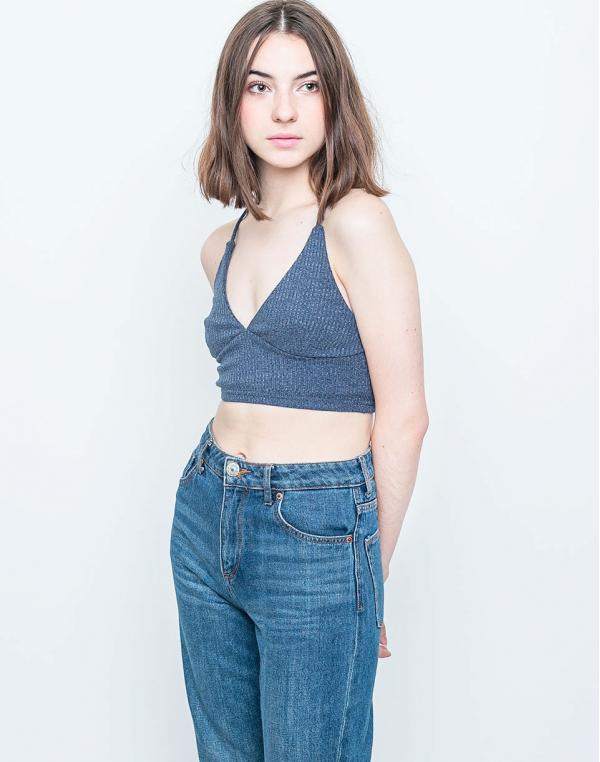 Podprsenka Obey Hi Tide Bralette Indigo Multi