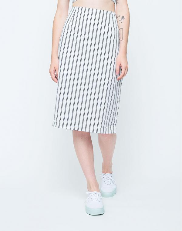 Sukně Obey Chambers White Multi