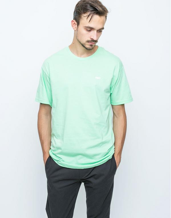 Logo tee Obey Jumble Lo-Fi Mint