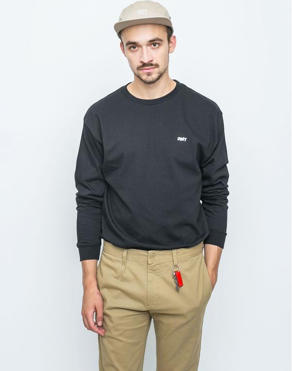 Logo tee Obey Jumble Lo-Fi Black