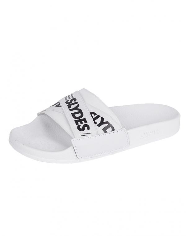 Pantofle Slydes Malibu White