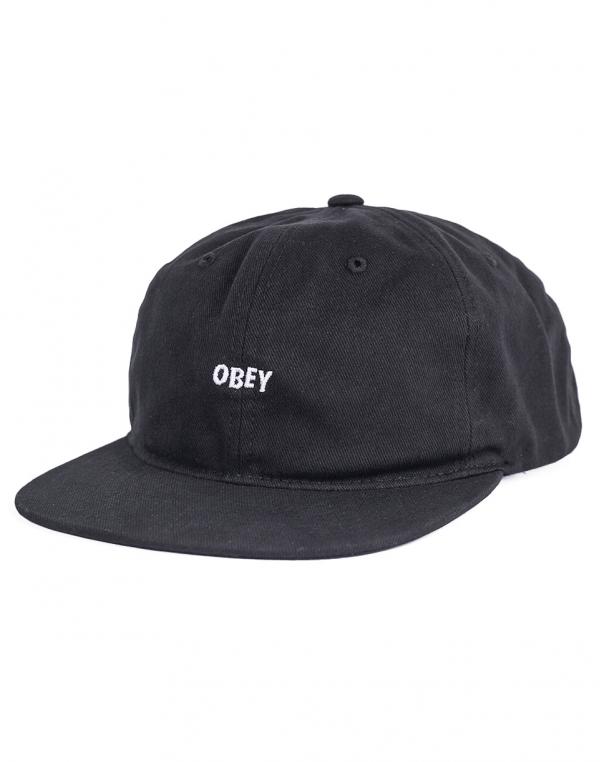 Kšiltovka Obey New Deal Black