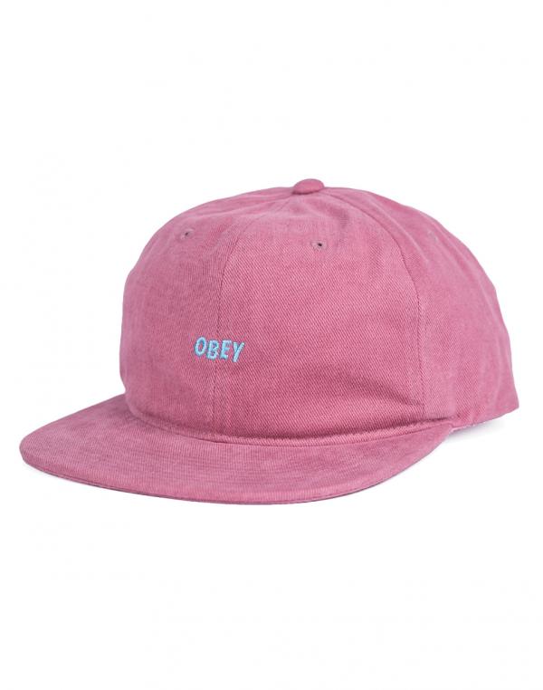 Kšiltovka Obey New Deal Dusty Red