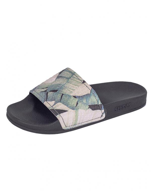 Pantofle Slydes Palm black