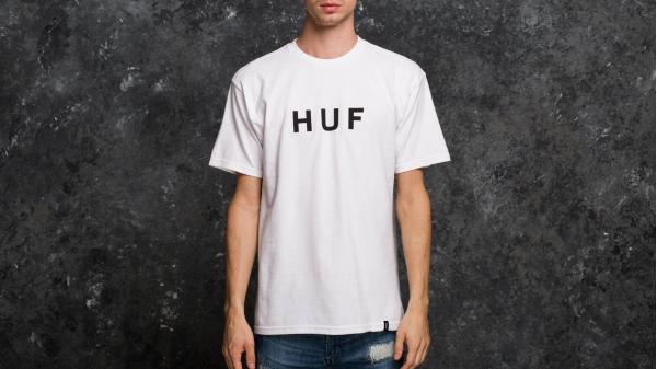 HUF Original Logo Tee White
