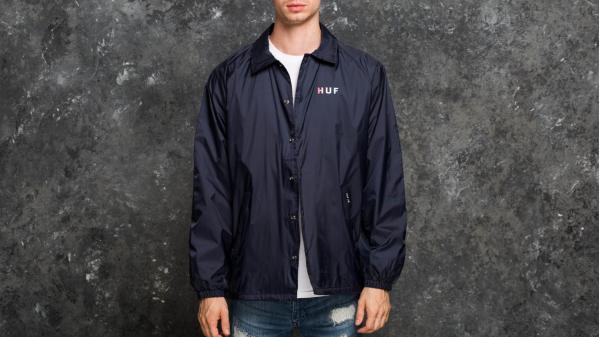 HUF Apparel Gradient OG Coaches Jacket Navy