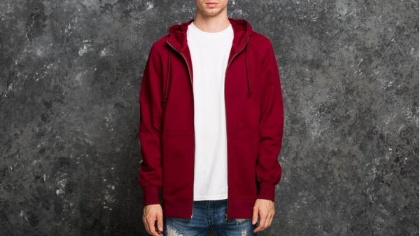 adidas XbyO Full-Zip Hoodie Collegiate Burgundy