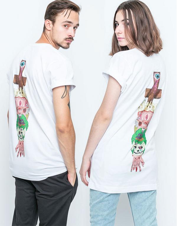 Freshlabels FL x Vytiska Tee White XL