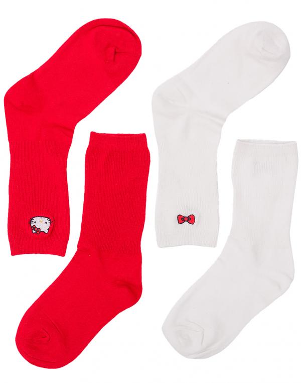 Dárkový Pack Lazy Oaf Hello Kitty Sock Pack #1 Red / White