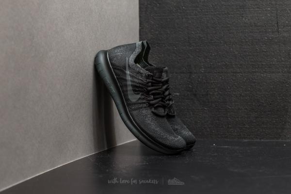 Nike Free Run Flyknit 2017 Black/ Anthracite-Anthracite