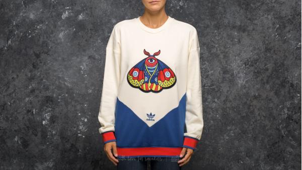 adidas Embellished Arts Sweater Cream White/ Collegiate Royal