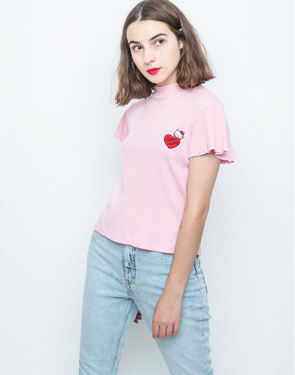 Lazy Oaf Hello Kitty Frilly Pink M