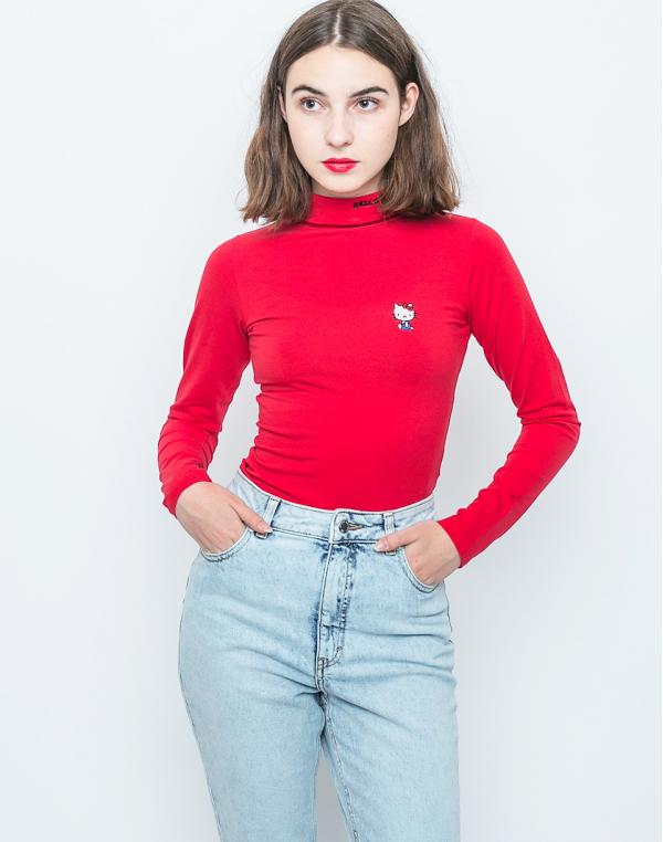 Lazy Oaf Hello Kitty Skivvy Red XS